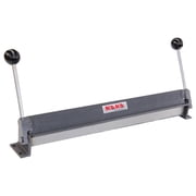 KAKA INDUSTRIAL Sheet Metal Brake, 18-Inch Sheet Metal Bender, 18-Gauge Mild Steel Capacity, Bending Brake 0-90 Degree Bending Angle Adjustable Aluminum Brake W-1818