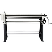 KAKA INDUSTRIAL Slip Roll Machine 49 inch x 16-Ga | Manual Sheet Metal Roller with Dual-Speed Drive and Removable Rollers W01-4914