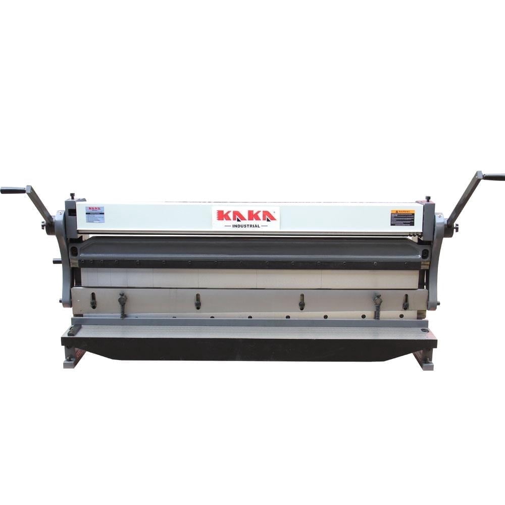 Sheet Rope Brake KAKA INDUSTRIAL 52-Inch Combination Sheet Metal Brake, Shear Press ...