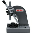 thumbnail image 1 of KAKA Industrial AP-1/2 Arbor Press, 1/2" Ton Cast Iron Arbor Press, 3" Height Leverage Arbor Press, Heavy Duty Arbor Press, Manual Desktop Arbor Press Cast Iron Material, for Riveting Punching Holes, 1 of 7