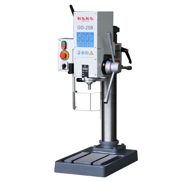 Drill Press, 0.98-Inch Max Drilling, 0.9kW (220V 3-PH), 8-Speed, Cast Iron Benchtop, MT3 Taper Spindle GD-25B