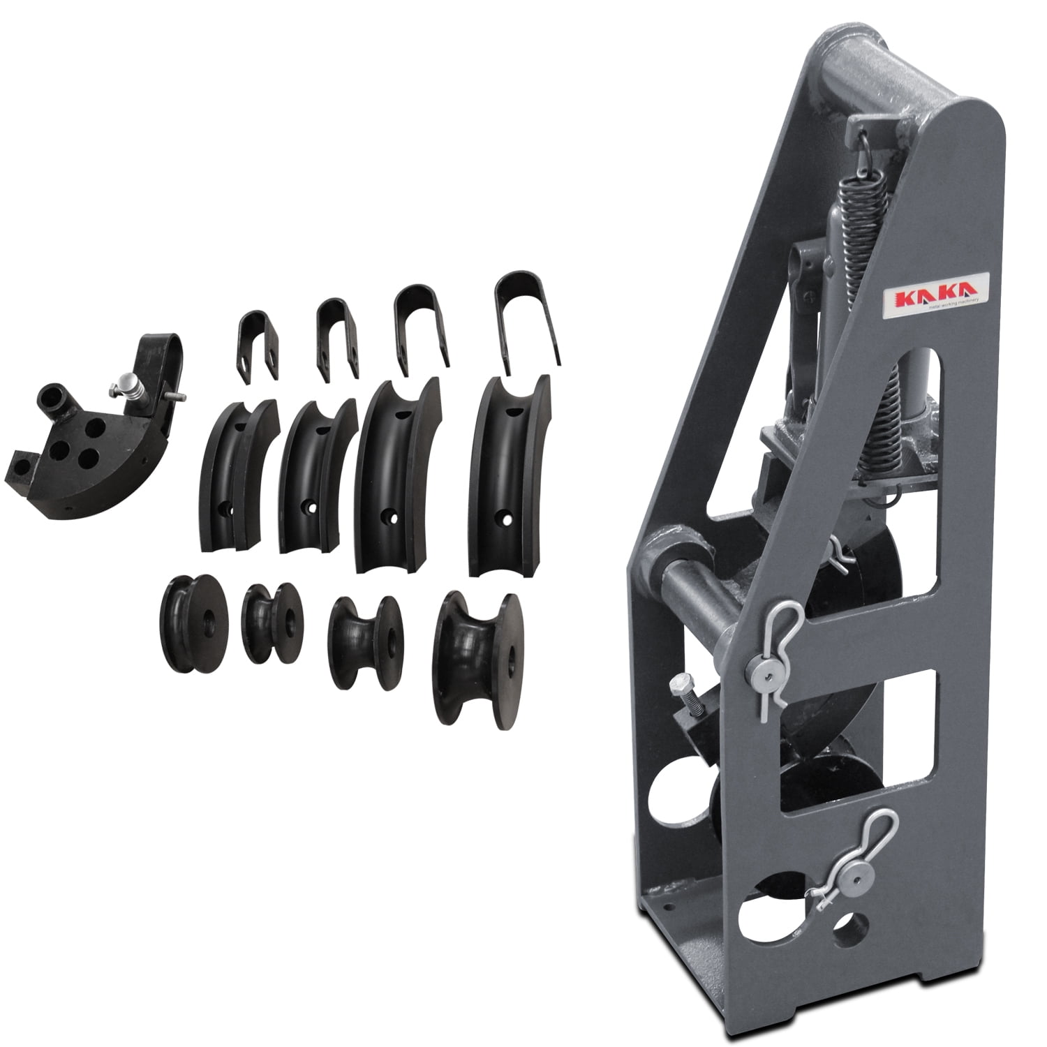 KAKA Industrial HB8 HeavyDuty 8 Ton Hydraulic Roll Cage Tube Bender