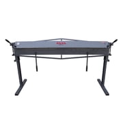 72 in Sheet Metal Brake,22Ga Mild Steel Capacity, Minimum Reverse Bend 0.43, 0-120  Adjustable, Metal Bending Brake MB-72