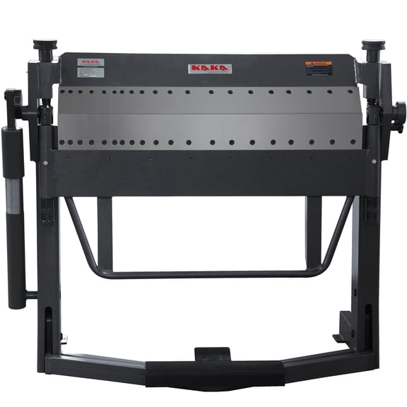 40-Inch Box and Pan Brake, 14-Gauge (0.075") Mild Steel Capacity, Minimum Reverse Bend 0.63"(16mm), Max Box Bending Depth 1.97"(50mm), Foot Clamp, 0-135° Folding Angle PBB-4014A