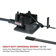 KAKA Industrial UB-100 Heavy-Duty Metal Bender, High Precision Hot and Cold Strip Steel, Flat Steel, Round Steel Metal Bender