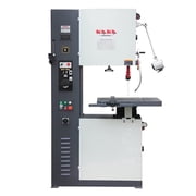 Vertical Band Saw, 23-inch Metal Cutting Bandsaw, 220V 1PH Variable Speed, Industrial Rigid Steel Construction, Blade Welder VS-2313