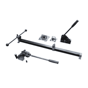 KAKA Industrial W-1 Manual Bench, Multipurpose Metal Craft Tool Set, Scroll Former, Bender, Twister. Make Plant Hangers, candelabras, Wire Racks
