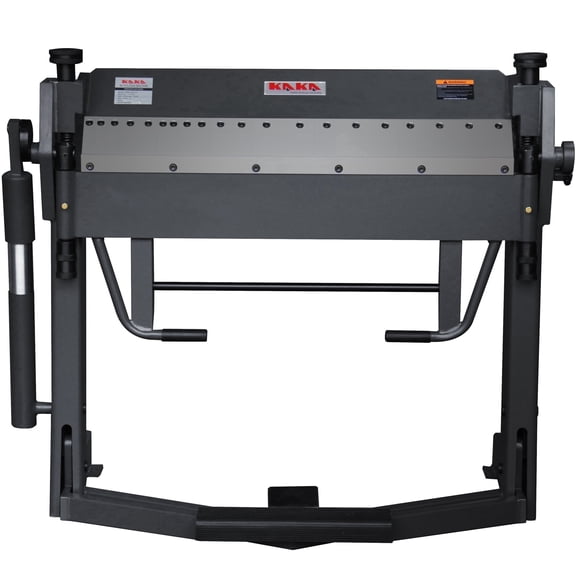 40-Inch Box and Pan Brake, 12-Gauge (0.1") Mild Steel Capacity, Minimum Reverse Bend 0.59"(15mm), Max Box Bending Depth 1.97"(50mm), Foot Clamp PBB-4012