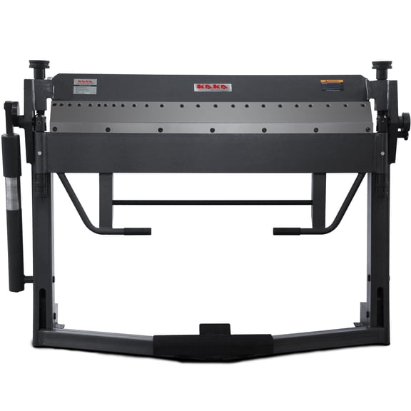 50-Inch Box and Pan Brake, 14-Gauge (0.075") Mild Steel Capacity, Minimum Reverse Bend 0.59"(15mm), Max Box Bending Depth 1.97"(50mm), Foot Clamp, 0-135° Folding Angle PBB-5014