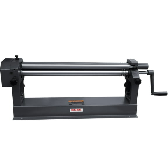 KAKA Slip Roll Machine, 24 inch Sheet Metal Roller Plate Bending Round Machine, 22 Ga W01-2422