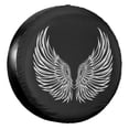 thumbnail image 1 of KAKALAD Angel Wings 01 Spare Tire Cover Universal Vehicle Accessories Buckle Car Tools 17”in, 1 of 6
