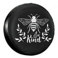 thumbnail image 1 of KAKALAD Bee kind Spare Tire Cover Weatherproof Universal Vehicle Accessories 17 Inch, 1 of 7