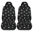 thumbnail image 1 of KAKALAD Cutely frog Car Seat Covers Set Vehicle Front Seats Protector 2 Pcs, 1 of 9