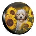 thumbnail image 1 of KAKALAD Havanese Dog Puppy 04 Spare Tire Cover Weatherproof Universal Accessories 14 Inch, 1 of 6