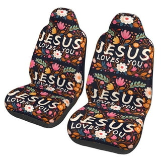Monogram seat covers sales