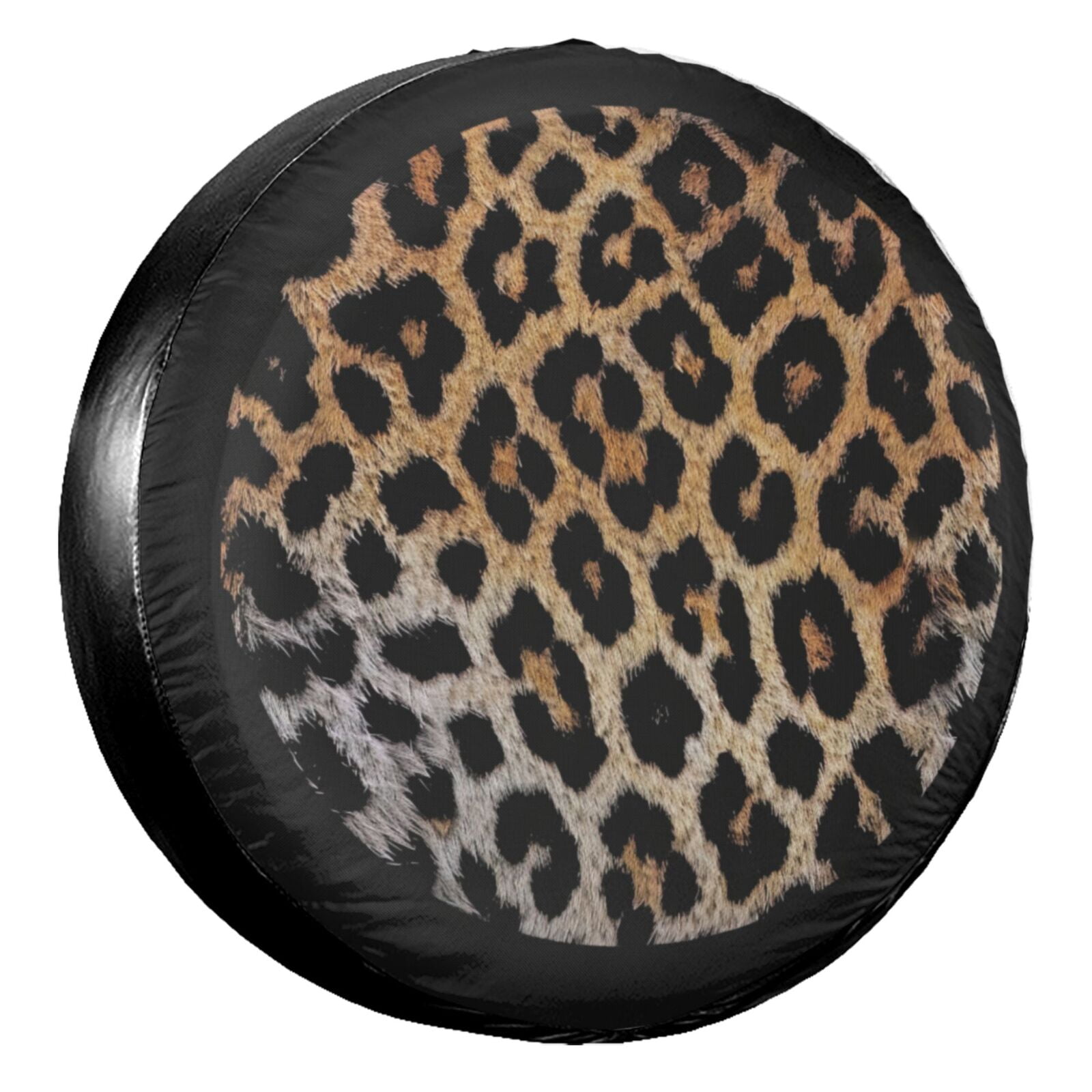 KAKALAD Leopard Print 01 Spare Tire Cover Universal Car Vehicle Tools ...