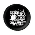 thumbnail image 1 of KAKALAD Making Memories One Campsite at A Time Spare Tire Cover PVC Leather Wheel Protectors Weatherproof Universal Dust-Proof for Trailer Rv SUV Truck Camper Travel Trailer Accessories 17 Inch, 1 of 4
