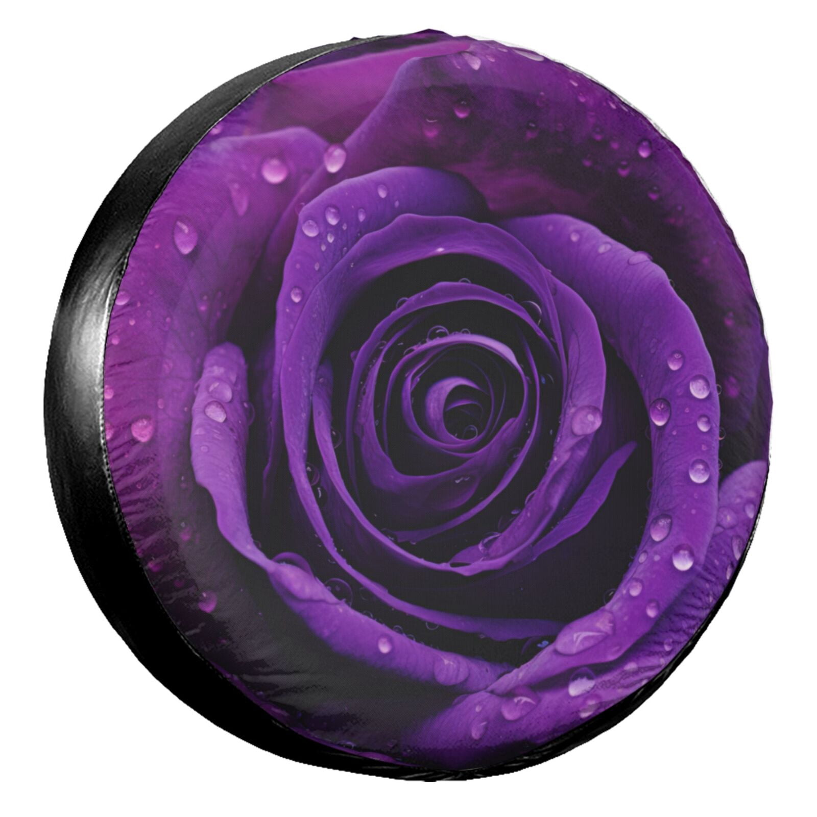 KAKALAD Purple Rose 04 Spare Tire Cover Universal Vehicle Accessories ...