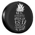 thumbnail image 1 of KAKALAD Stand tall pineapple Spare Tire Cover Universal Vehicle Accessories Buckle Car Tools 14”in, 1 of 6