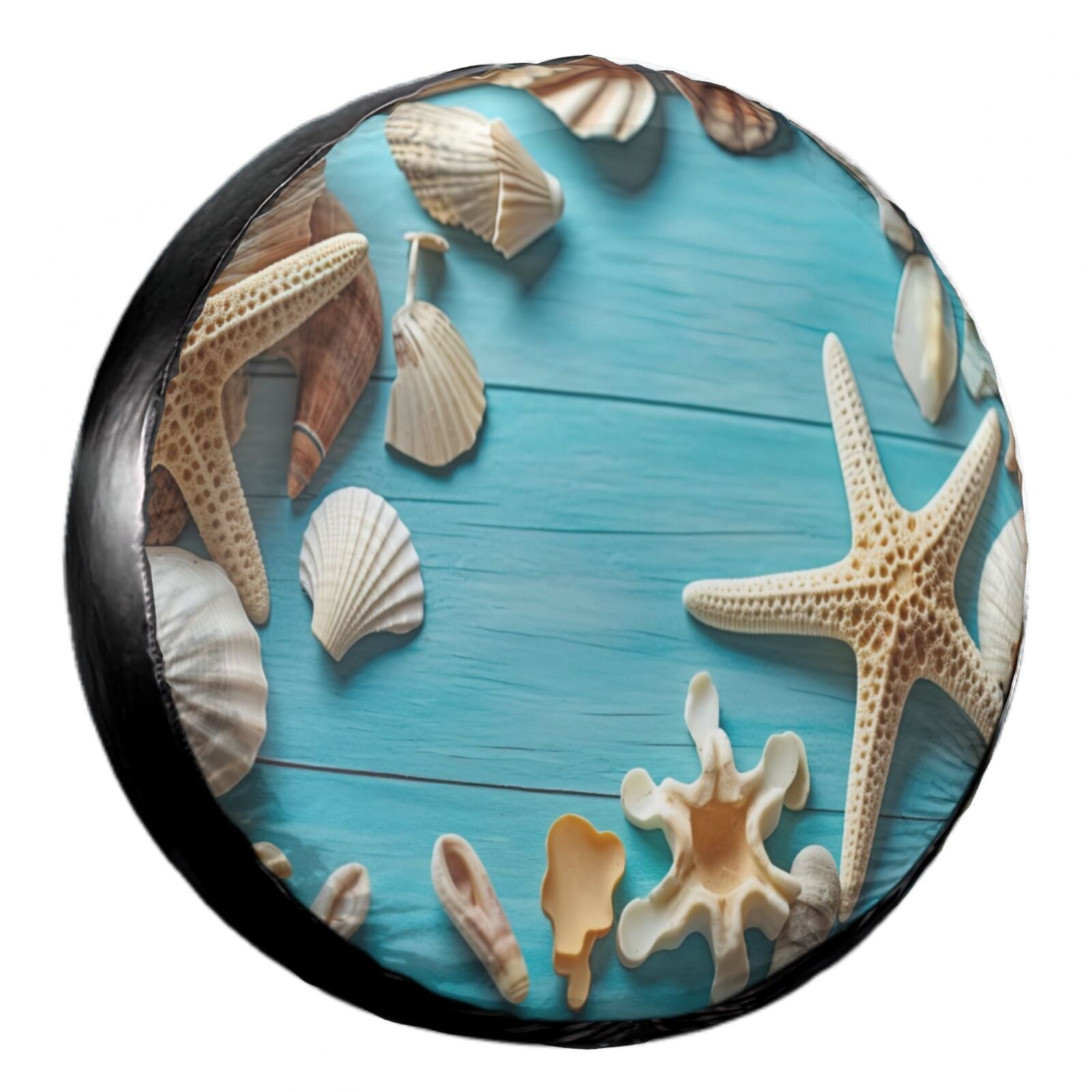 KAKALAD Summer Seashell Beach Starfish 01 Spare Tire Cover Weatherproof ...