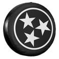 thumbnail image 1 of KAKALAD Tennessee Flag Spare Tire Cover Universal Vehicle Accessories Buckle Car Tools 14”in, 1 of 6