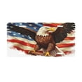 thumbnail image 1 of KAKALAD Usa Patriotic American Flag Eagle 03 Aluminum Car Vehicles License Plate 6" x 12" (4 Holes), 1 of 9