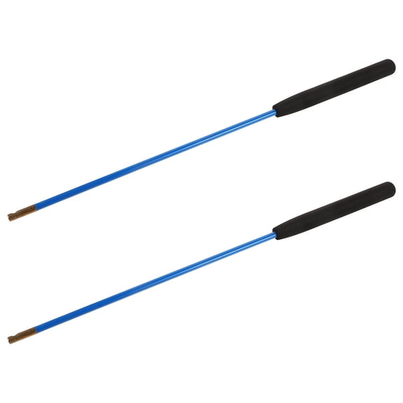 KAKOWELY 1 Pair Diabolo Handstick Juggling Sticks for Juggling Tricks Anti Slip 44.5x1.8x1.8in