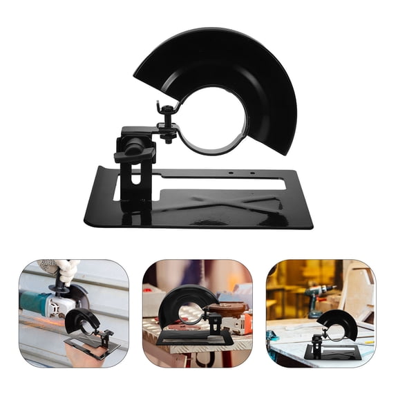 KAKOWELY 1 Set Cemented Steel Protective Grinder Bracket for Workers