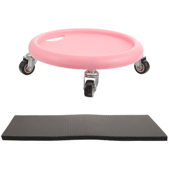 KAKOWELY Silent Sliding Plate for Multifunctional Abdominal Board, 11x11in Fitness Accessory Set