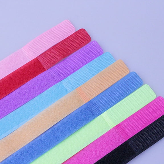 KAKOWELY 100- Nylon Cable Wraps for Travel and Work, Cord Organizer Straps, Wear-Resistant and Reusable