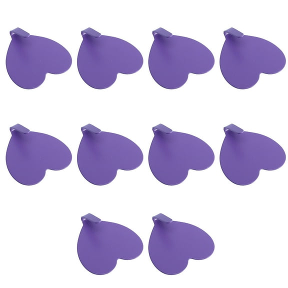 KAKOWELY Punch- -Shaped Iron Hooks Wall Mounted for Home Decoration, Set of 10 Hooks