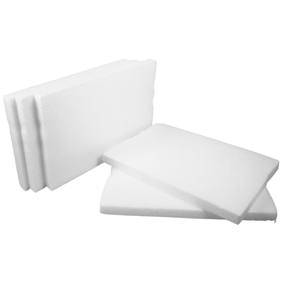 KAKOWELY 10Pcs Daily Use White Foam Boards Packing Inserts with No Odor