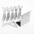 thumbnail image 1 of KAKOWELY 12Pcs Table Skirt Clips Silver Stainless Steel For Outdoor Meetings And Banquets With Adjustable Design, 1 of 8