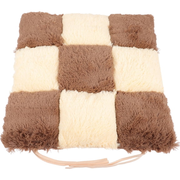 KAKOWELY 1Pack 15 3/5In Plush Chair Cushion for Pelvis Support and Tailbone Pain Relief