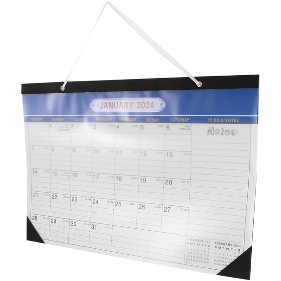 KAKOWELY 1Pack Household Wall Calendar for Home and Office Use with Event Recording 43X0.3937*30.5*0.3937in
