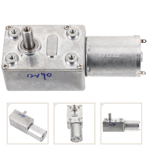 KAKOWELY 1Pack Machine Motor Silver 7.6X3.8X3.1In Diy Machine Motor High Torque Output