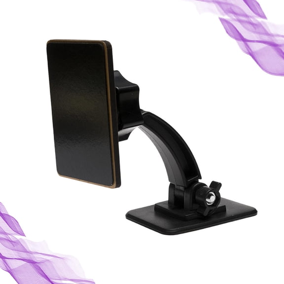 KAKOWELY 1-Pack Universal Black Phone Mount for Car Dashboard Compatible with Most Mobile Phones
