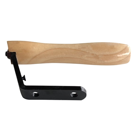 KAKOWELY 1Pack Steam Iron Handle with Wood and Iron Material for Energy Saving Ironing