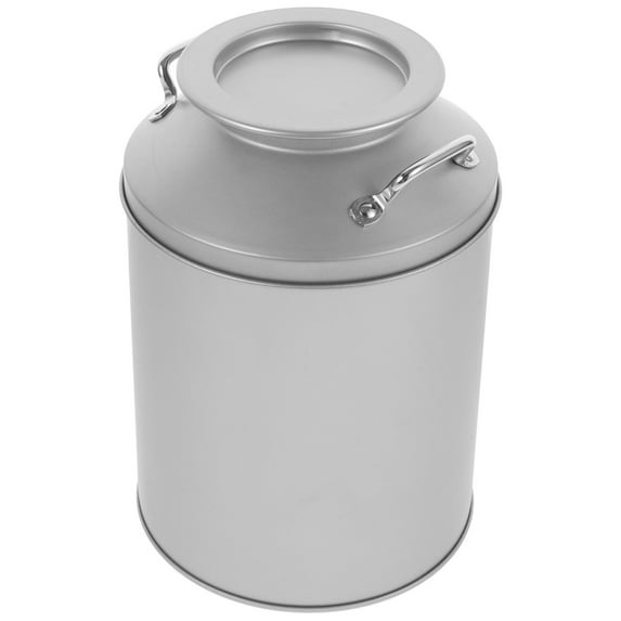 KAKOWELY 1Pack Tea and Coffee Containers 6.3X4.3X4.3in for Daily Use Retro Style