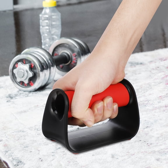 KAKOWELY 1Pair Compact Push Up Handles for Strength Training and Versatile Fitness Exercises