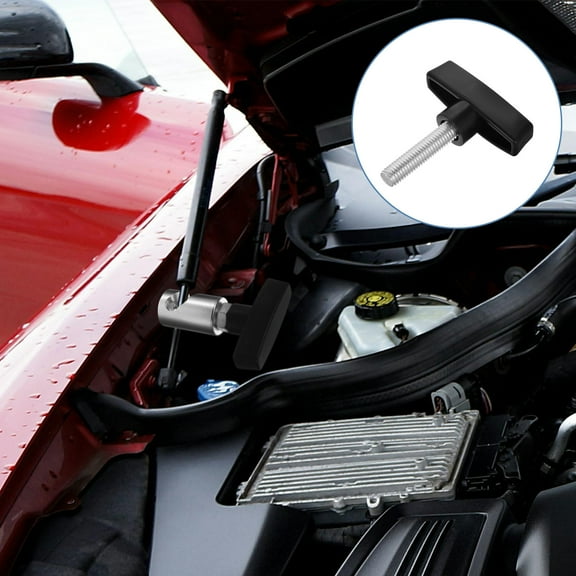 KAKOWELY 1Pcs Automotive Universal Lift Support Clamp Aluminum Hood Holder Retainer
