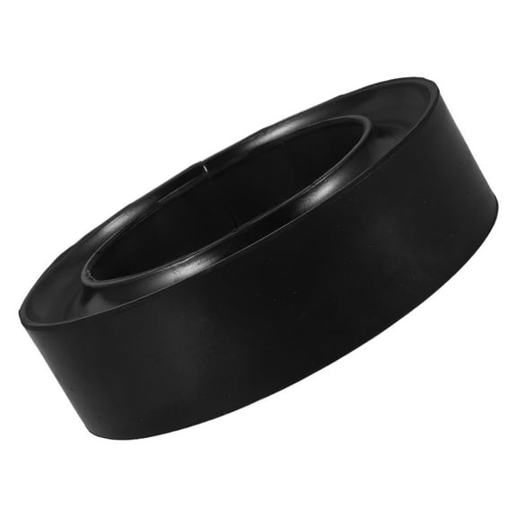 KAKOWELY 1Pcs Black Rubber Coil Spring Booster for Load Capacity and Vibration Reduction