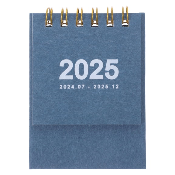 KAKOWELY 1Pcs Desk Calendar Desktop Standing Calendar for Office and Home Use