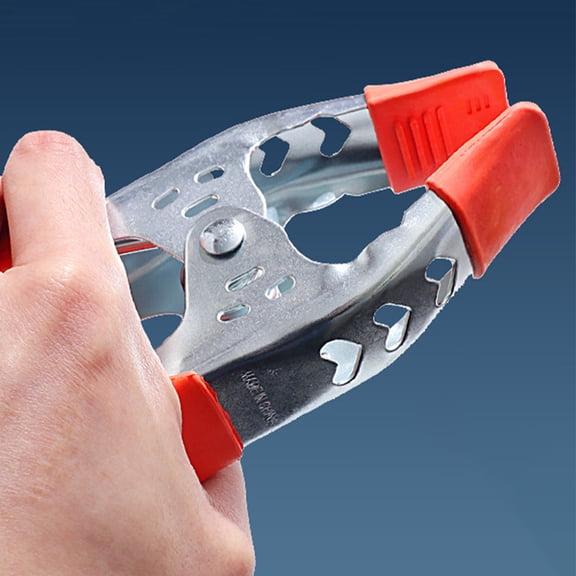 KAKOWELY 1Pcs Heavy Duty Metal Spring Clamp A-Shape Design for Woodworking 15.5x11cm