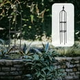 thumbnail image 1 of KAKOWELY 1Pcs PP Black Garden Flower Climbing Frame for Horticultural Use, 1 of 8