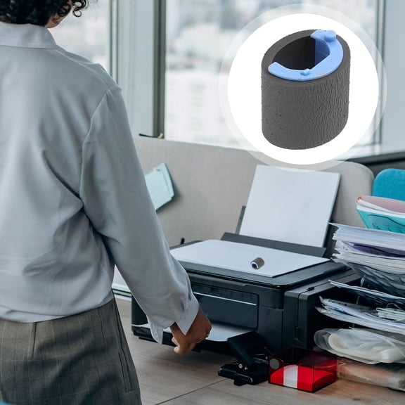 KAKOWELY 1Pcs Paper Pickup Roller for Printer to Fix Paper Jam and Improve Efficiency Blue Multi