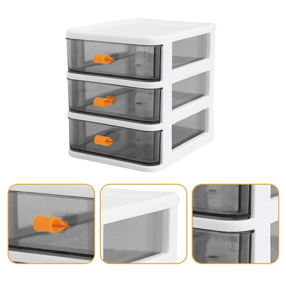 KAKOWELY 1Pcs Small Storage Containers With Drawers Multi-layer For Skin Care Products