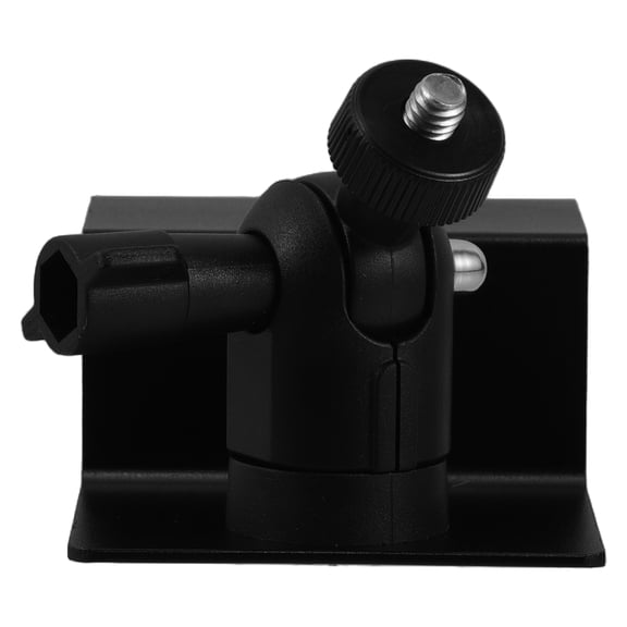 KAKOWELY 1Pcs Solar Panel Gutter Mount Hardware For Outdoor Installation In Black Abs And Aluminum Alloy
