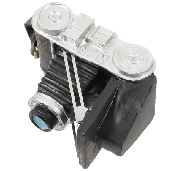 KAKOWELY 1Pcs Vintage Camera Model Qs721h Black for Bar Interior Design Photography