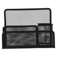 thumbnail image 1 of KAKOWELY 1Set Black File Organizer for with Pen Holder Modern Compact Design, 1 of 8